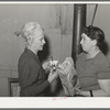 Farmers' wives at meeting. Gold Hill, Placer County, California