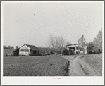 House and packing shed of fruit farmer. Placer County, California. This man owns thirty acres, is considered an average owner in this section