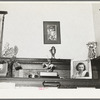 Ornaments on top of piano in living room of fruit farmer. Placer County, California. These farmers have had a very high living standard. Center figure is award this farmer's daughter helped win in polo match