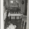 Corner of kitchen in fruit farmer's house. Placer County, California