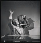 George Balanchine and his cat