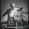 George Balanchine and his cat