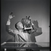 George Balanchine and his cat