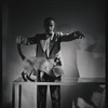 George Balanchine and his cat