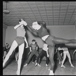 Tanaquil Le Clercq and Beatrice Tompkins rehearsing Cakewalk