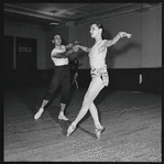 Andre Eglevsky with Maria Tallchief