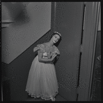 Melissa Hayden, backstage at City Center