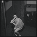Tanaquil Le Clercq, in costume for Jerome Robbins's Ballade