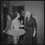 Ruth St. Denis backstage at the City Center with Maria Tallchief