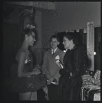 Maria Tallchief, backstage at the City Center