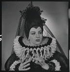 Beatrice Tompkins in costume for Tyl Ulenspiegel