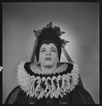 Beatrice Tompkins in costume for Tyl Ulenspiegel