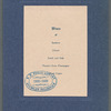 DINNER TO CONGRESSMEN JAMES MCKINNEY AND JOHN M REYNOLDS [held by] MANILA MERCHANTS' ASSOCIATION [at] "HOTEL DE FRANCE, THE PHILIPPINES" (FOR;)