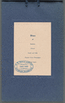 DINNER TO CONGRESSMEN JAMES MCKINNEY AND JOHN M REYNOLDS [held by] MANILA MERCHANTS' ASSOCIATION [at] "HOTEL DE FRANCE, THE PHILIPPINES" (FOR;)