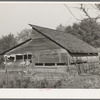 Packing shed of fruit farmer. Placer County, California