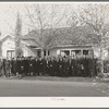 Members and their wives of the Loomis Fruit Association cooperative. Loomis, Placer County, California