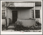 Entrance to house of "going broke" fruit farmer. Placer County, California