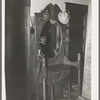 Interior, fruit farmer's house. Placer County, California