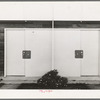 Door, apartments. Yuba City FSA ( Farm Security Administration) camp. California