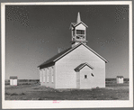 Country church on Highway 83. Norton County, Kansas