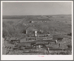 Farmstead and farmland near Almena. Norton County, Kansas