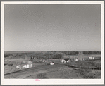 Almena, Kansas. Railroad station, oil tands and elevators