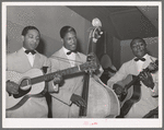 Entertainers at Negro tavern. Chicago, Illinois