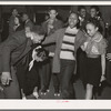 Having fun at rollerskating rink of Savoy Ballroom. Chicago, Illinois