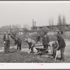 WPA (Work Projects Administration) work on playground on southside of Chicago, Illinois