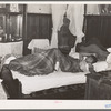 Bedroom in apartment house rented to Negroes. Chicago, Illinois