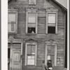 House on Federal Street in the Negro section of Chicago, Illinois