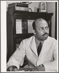 Doctor in his office. Chicago, Illinois