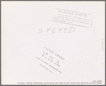 Clinic patient receiving instruction card at municipal tuberculosis sanitarium. Chicago, Illinois