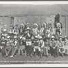 Col. Tim McCoy and his Wild West Line up - Ringling Brothers & Barnum and Bailey Combined Circus