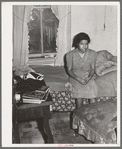 Bedroom of Negro girl. Chicago, Illinois