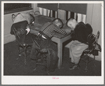 Negro boys during rest period at nursery. There is a shortage of beds. Chicago, Illinois