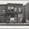 House and children in Negro section of Chicago, Illinois