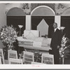 Undertaker before funeral services. Southside, Chicago, Illinois