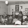 During the services of the "storefront" Baptist church. Chicago, Illinois