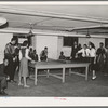 The basement of the Good Shepherd Community Center is largely used for recreational purposes. Chicago, Illinois