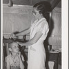 Mrs. Browning, FSA (Farm Security Administration Rehabilitation) borrower. Dead Ox Flat, Malheur County, Oregon