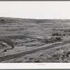 Farming land in the valley of the Wever River. Morgan County, Utah