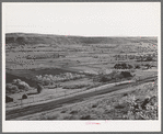 Farming land in the valley of the Wever River. Morgan County, Utah