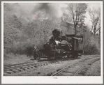 Locomotive of logging train. Baker County, Oregon