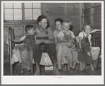 Family of Ray Halstead, FSA (Farm Security Administration) rehabilitation borrower. Dead Ox Flat, Malheur County, Oregon. He rents his land