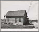 House of the Schroeder family, FSA (Farm Security Administration) rehabilitation borrowers. Dead Ox Flat, Malheur County, Oregon
