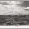 View of Owyhee River Valley which supplies irrigation water to Dead Ox Flat, Malheur County, Oregon