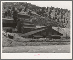 Remains of gold mill. Idaho Springs, Colorado