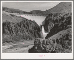 Owyhee Dam, second highest dam in the world. Malheur County, Oregon