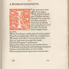 A Woman’s Sonnets